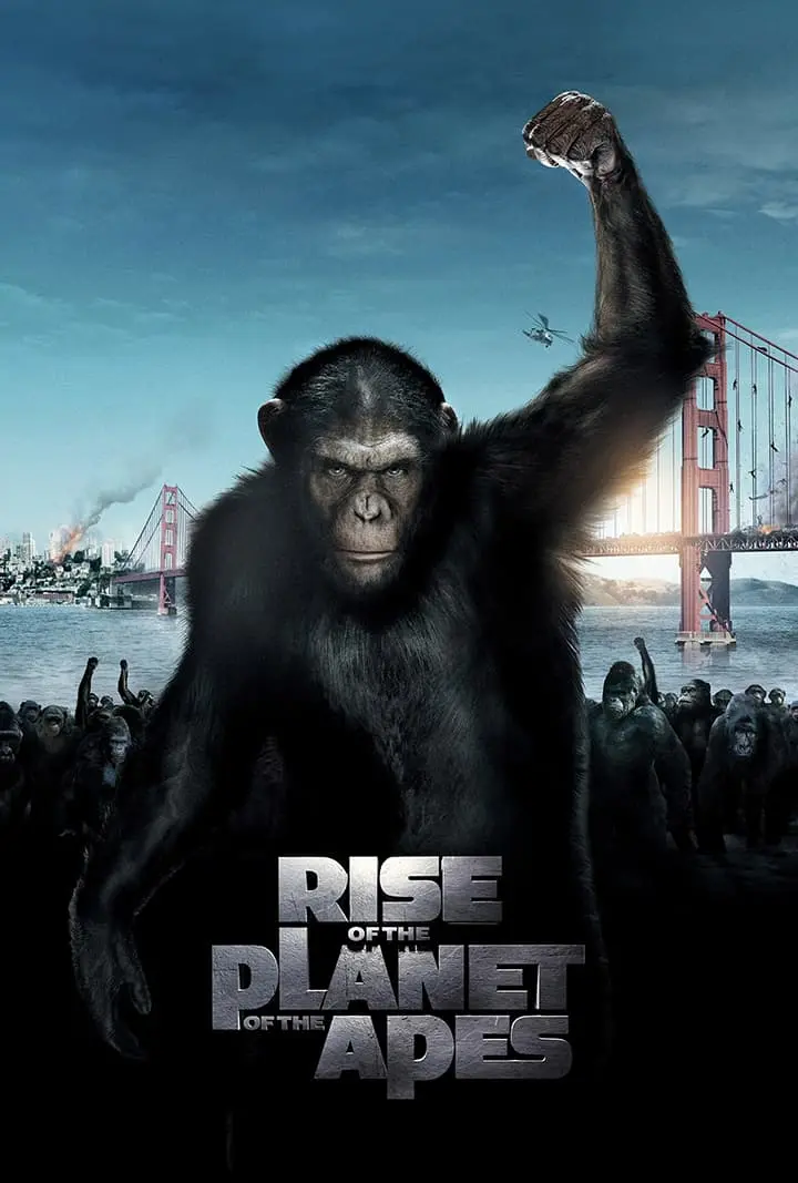 Rise of the Planet of the Apes film poster